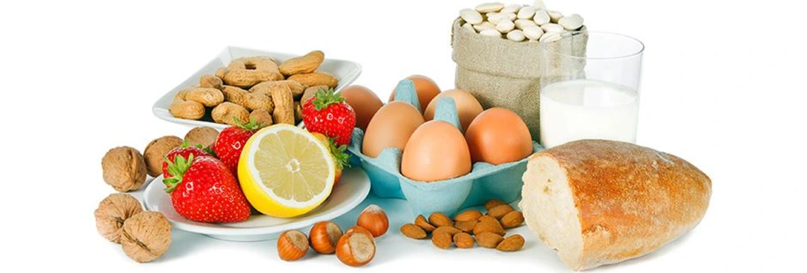 assortment of different food items